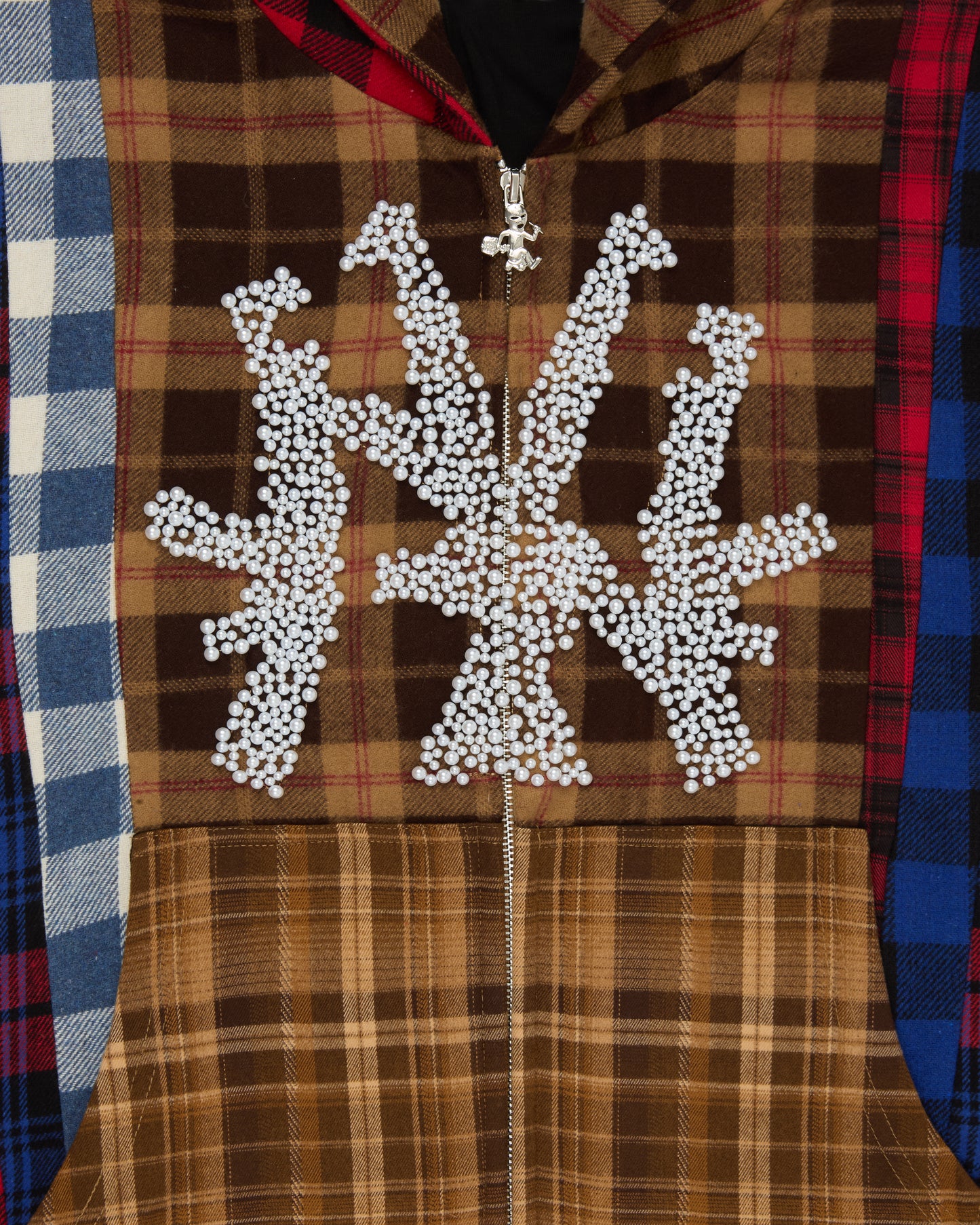 Flannel NY Pearl Hoodie