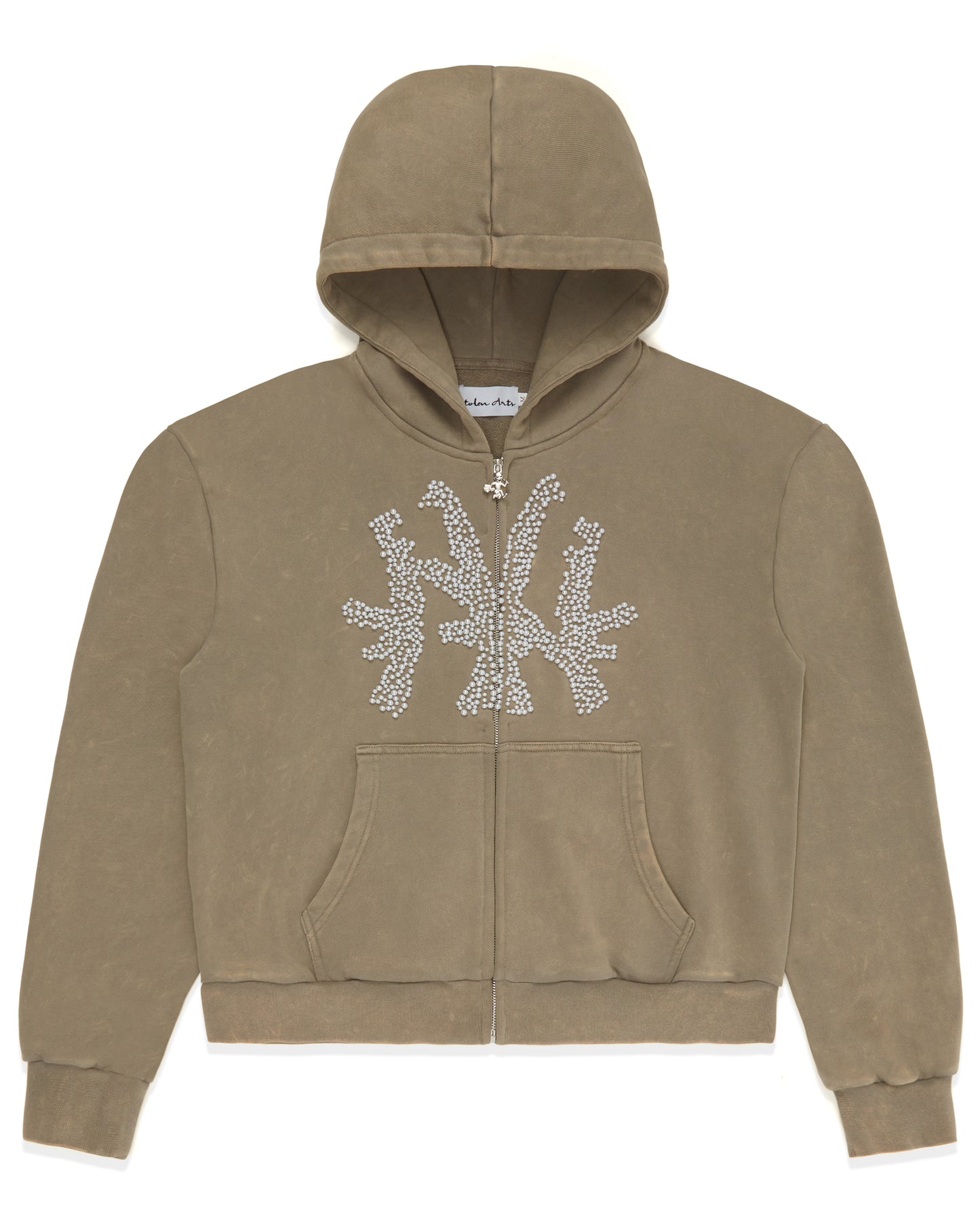 Grey AK-NY Pearl Hoodie