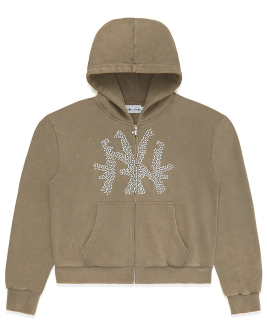 Grey AK-NY Pearl Hoodie