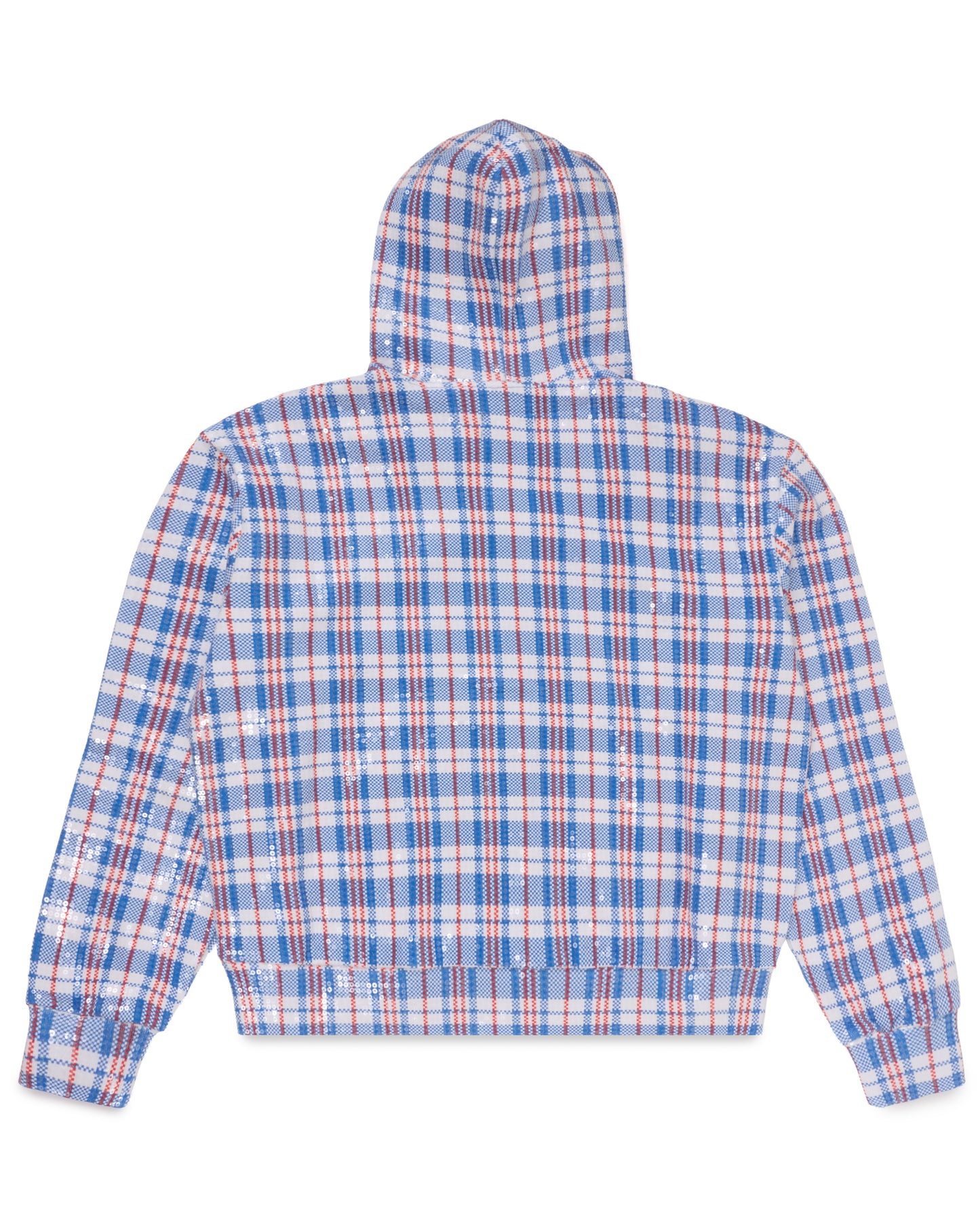 Blue Laundry Bag Sequin Hoodie