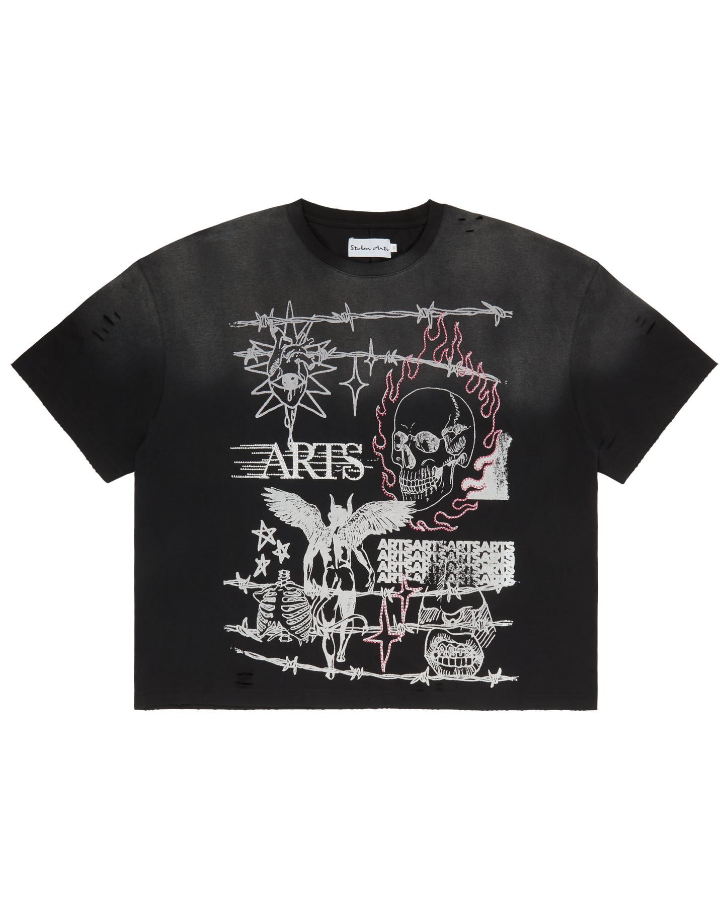 Crown of Ashes Rhinestone Shirt