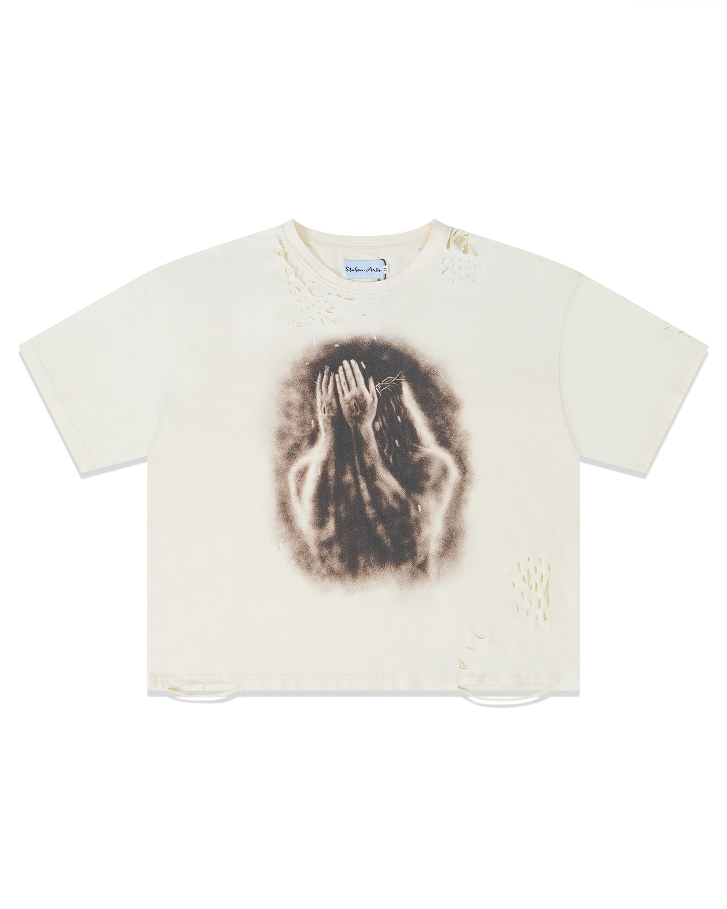 Cream Pray 4 Me Shirt