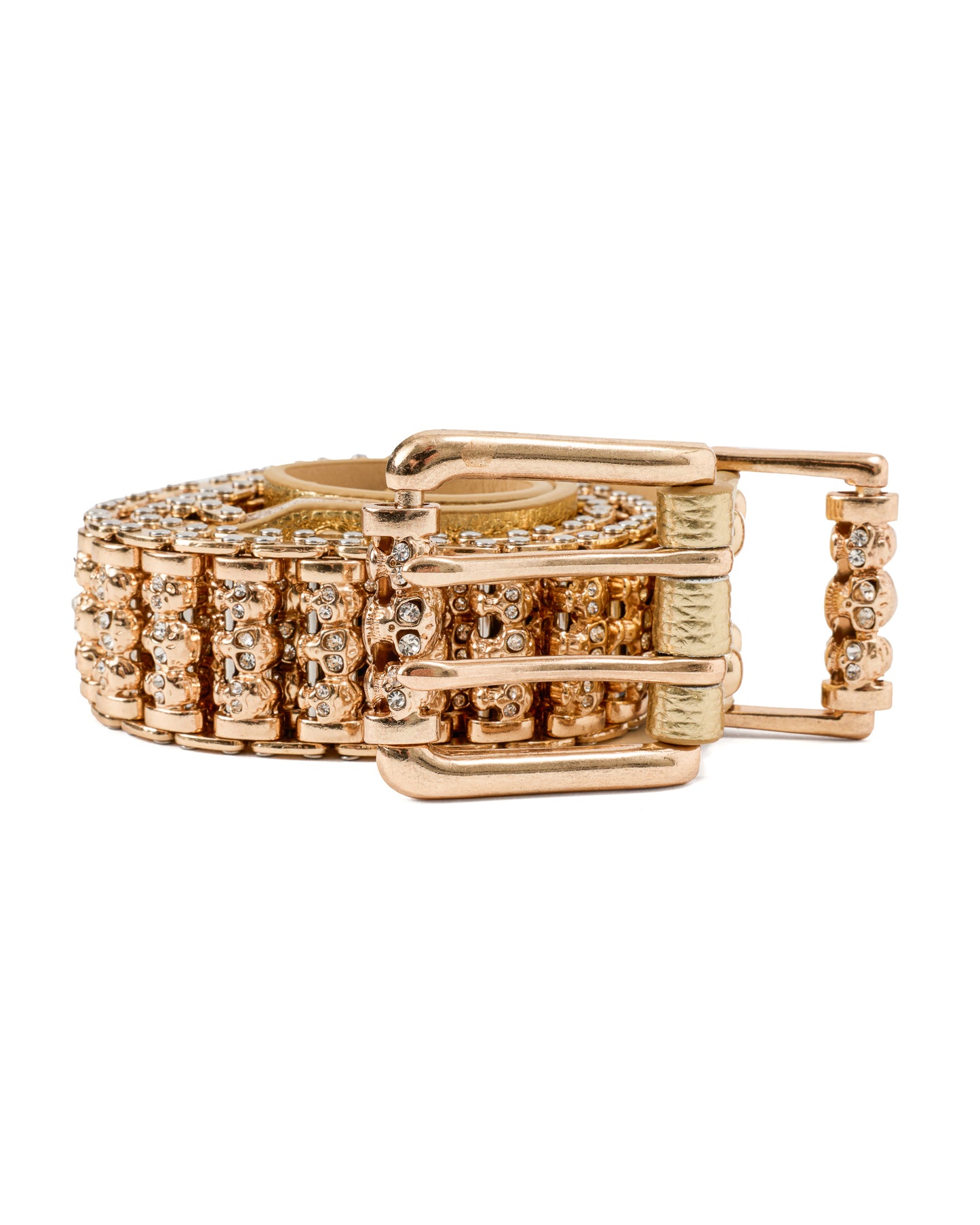 Gold Skull Roller Belt