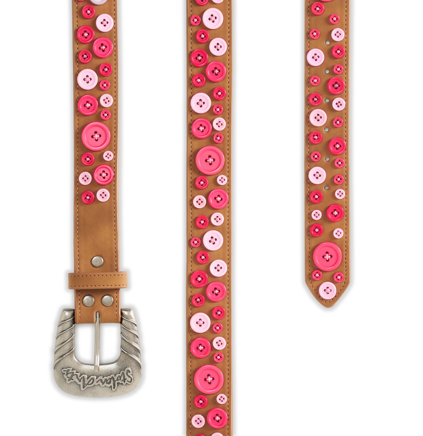 Bubblegum Button Belt