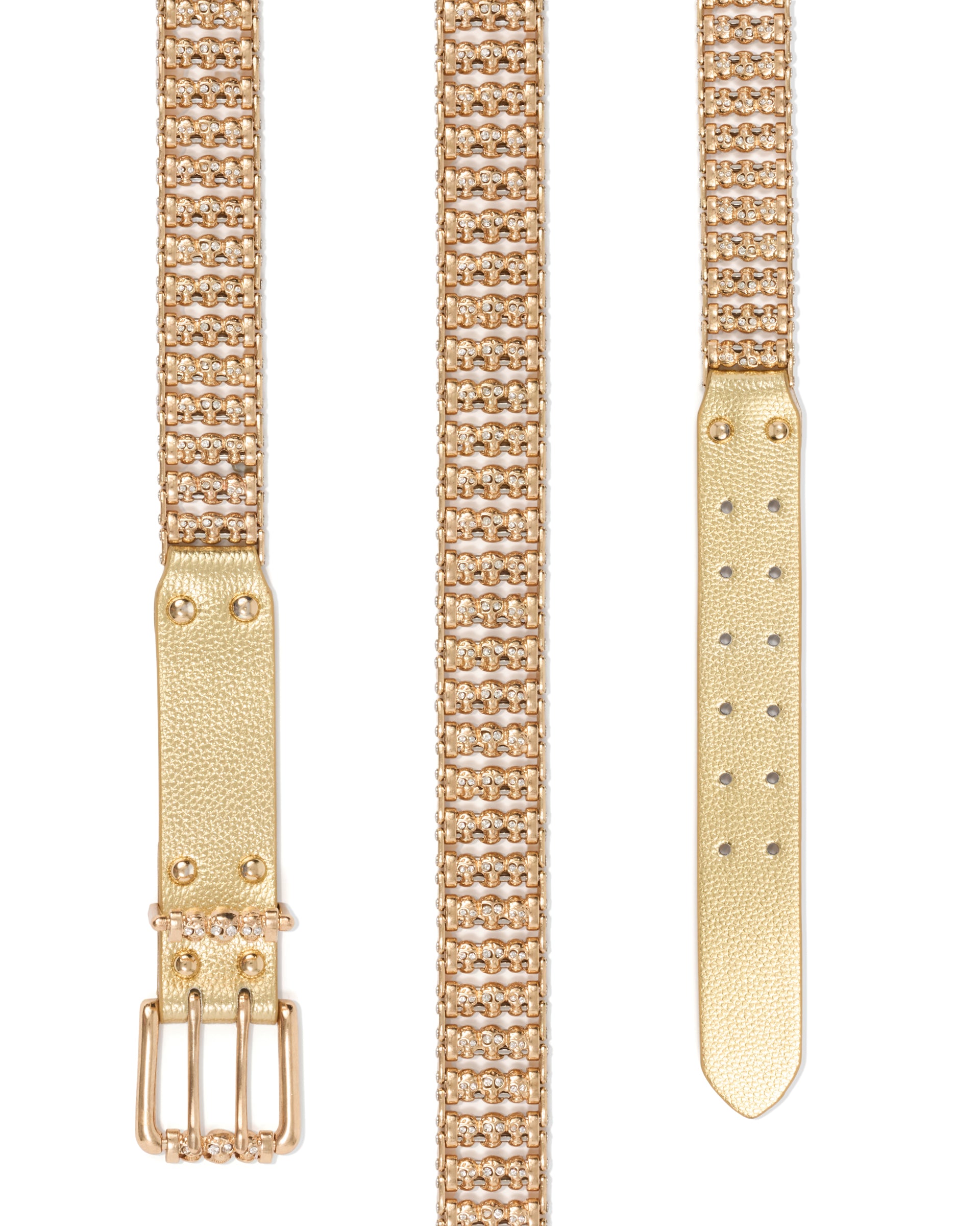 Gold Skull Roller Belt – Stolen Arts