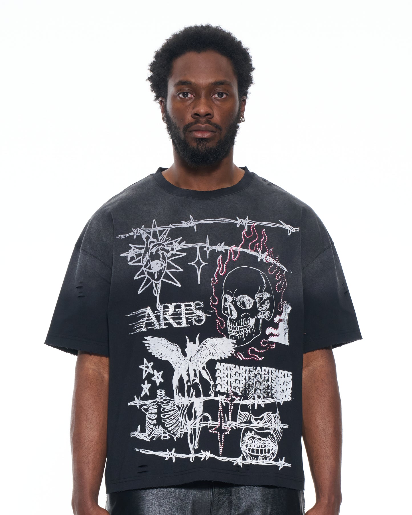 Crown of Ashes Rhinestone Shirt