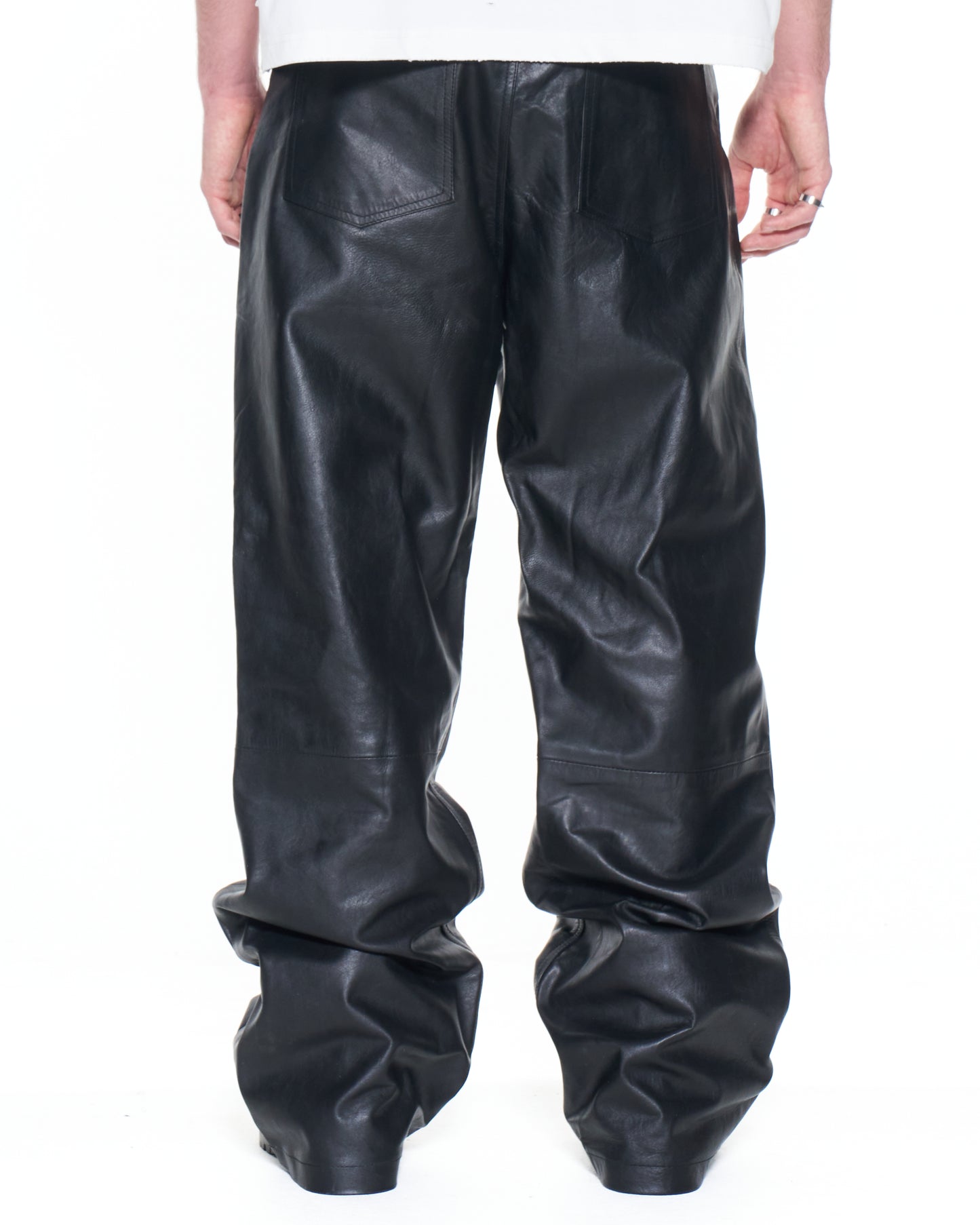 Black Leather Pants