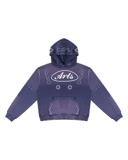 Crystal Paisley Arts Hoodie