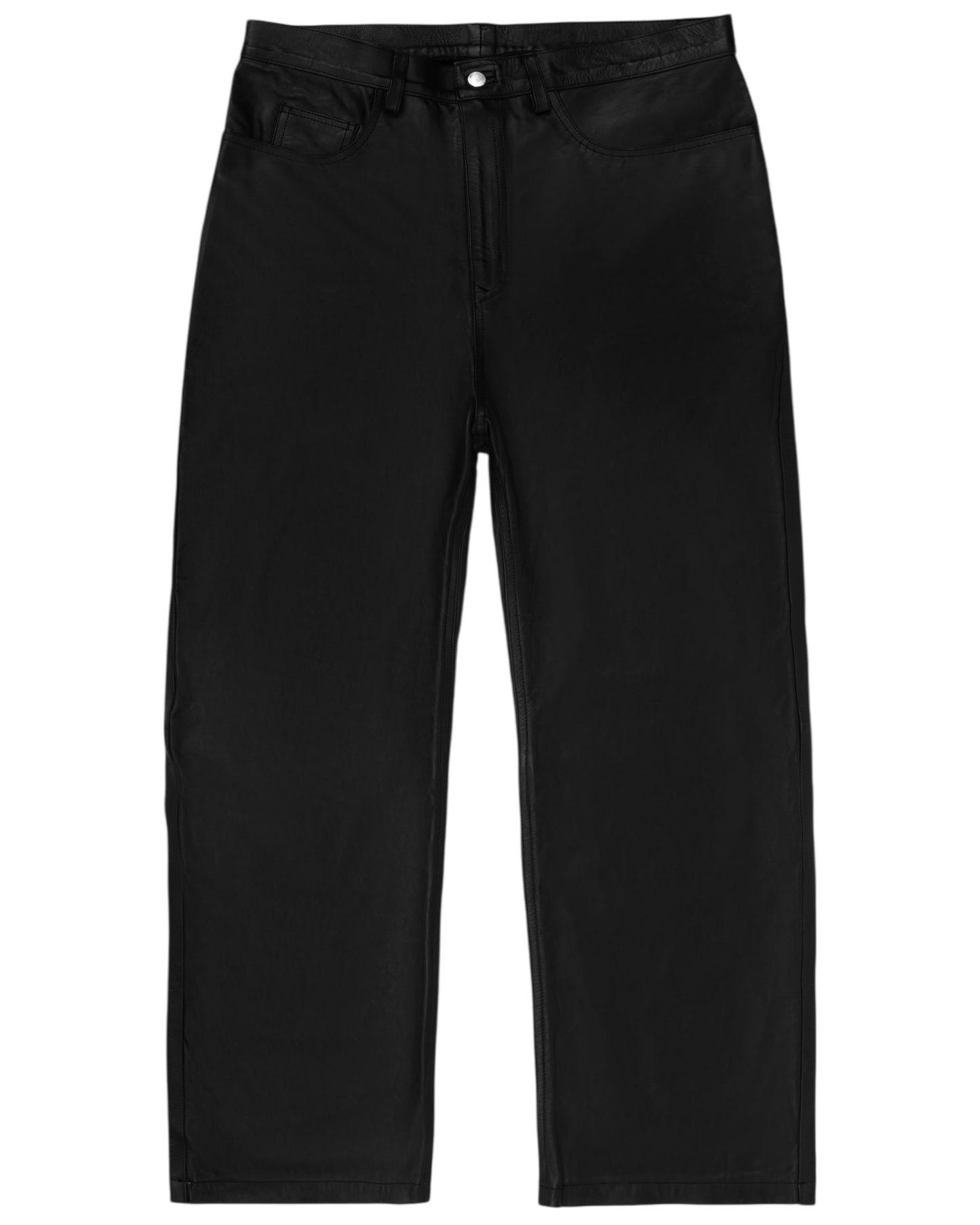 Black Leather Pants