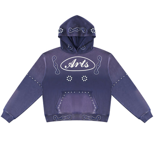 Crystal Paisley Arts Hoodie